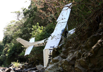 Joe's Cessna crashed in the mountains, that was the end